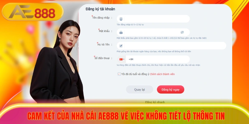 Cung cấp dữ liệu chuẩn xác để đăng ký ae888 thành công